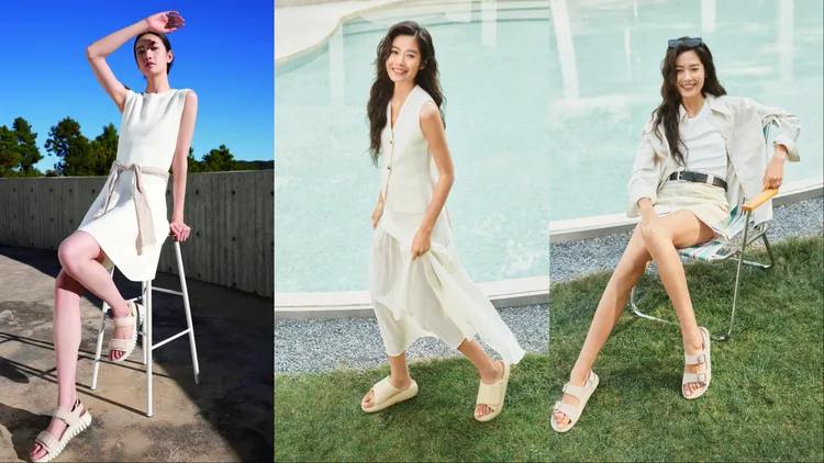 ECCO一口氣推出多款時髦夏日鞋履。品牌提供