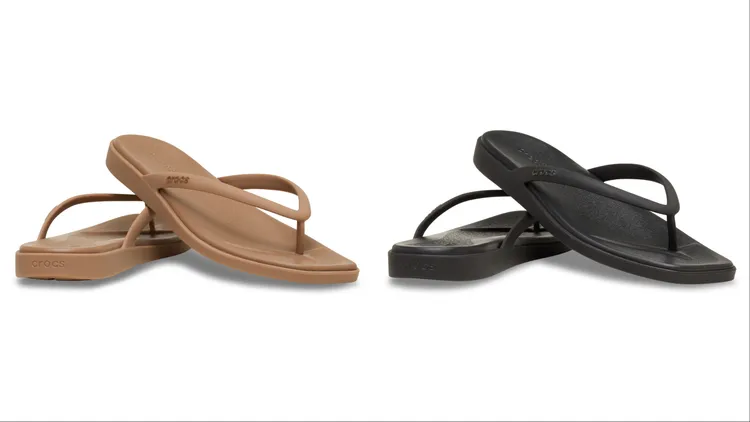 CROCS Miami薄底涼拖鞋，各1180元。品牌提供