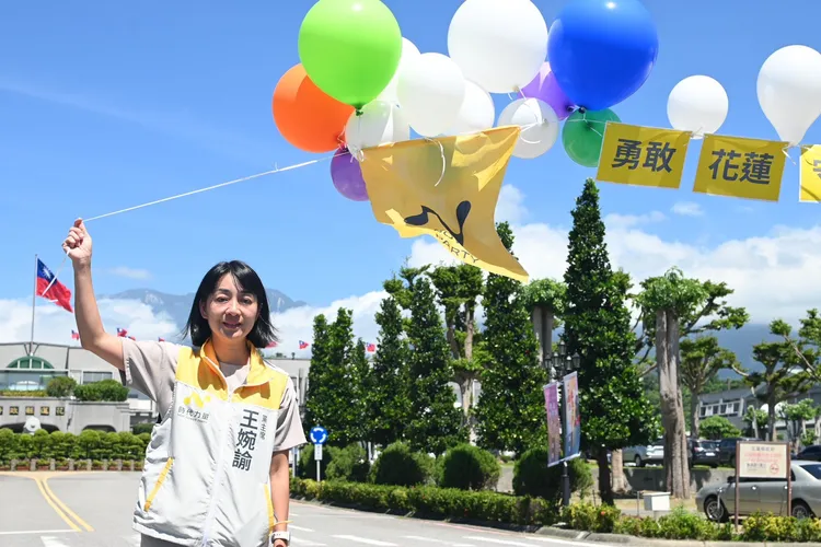 時代力量黨主席王婉諭。時代力量提供