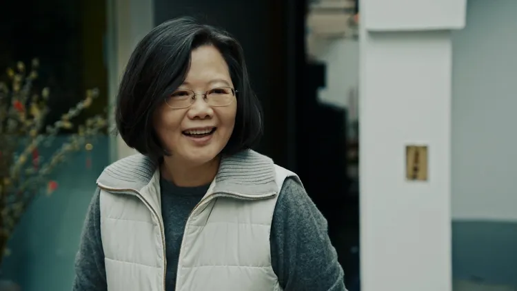 葛靜文曝與蔡英文總統的相處。海鵬影業提供