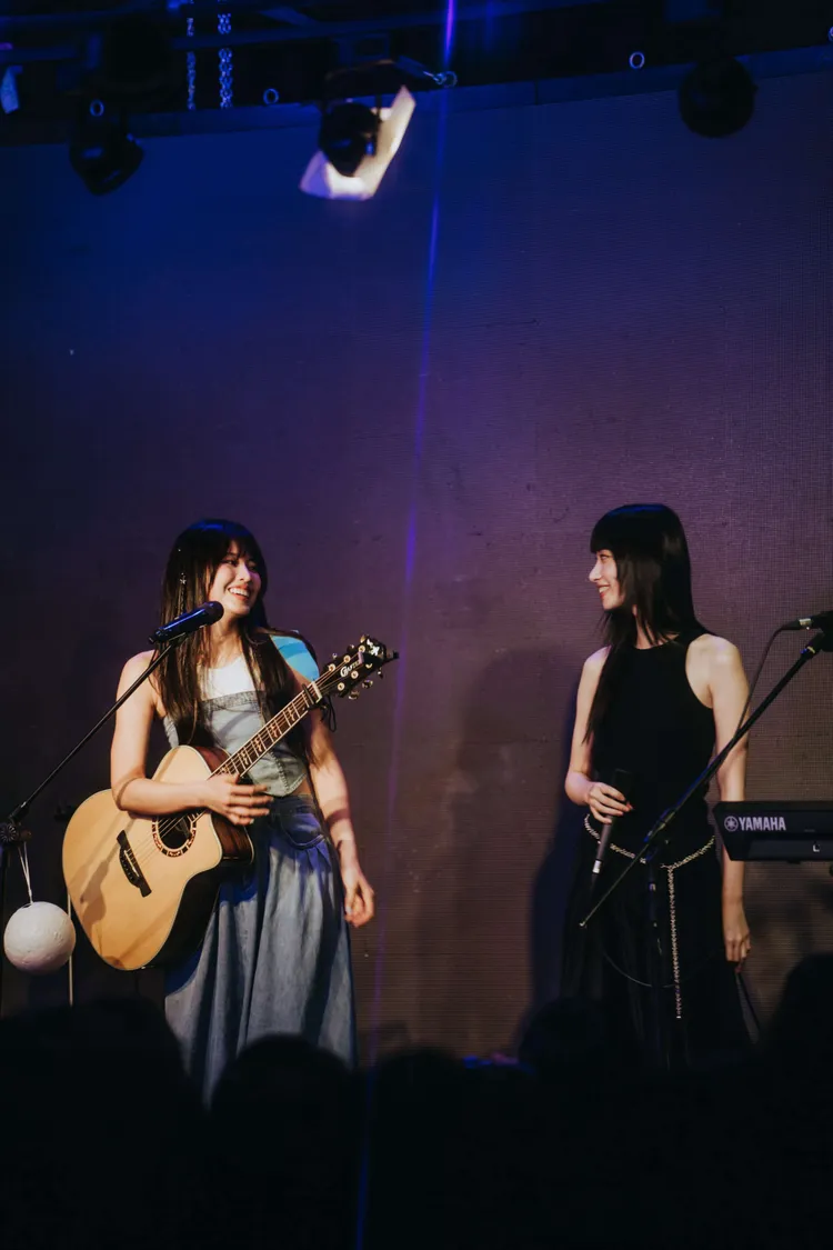 吳汶芳邀心中女神南西擔任演唱會嘉賓。理響音樂提供