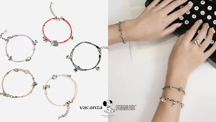 手鍊系列共有復古純銀手鍊、祈願純銀手鍊2種款式。品牌提供