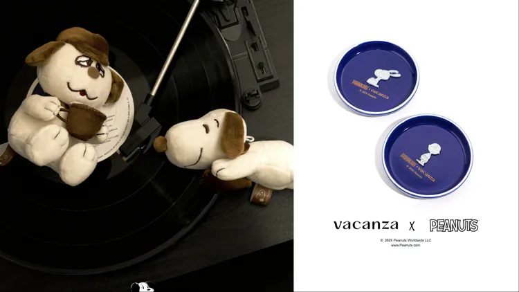 vacanza × PEANUTS名系列亦推出多款週邊商品。品牌提供