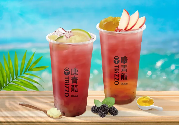 今（16日）起推出兩款「桑葚果茶」新品。康青龍提供