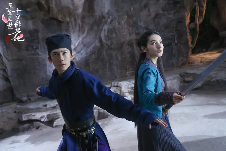 劉芮麟與代斯當時就是合作《三生三世十里桃花》生情。劇照