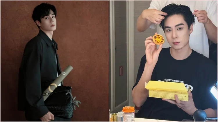 胡一天換經紀公司後明顯作品減少。翻攝自胡一天微博