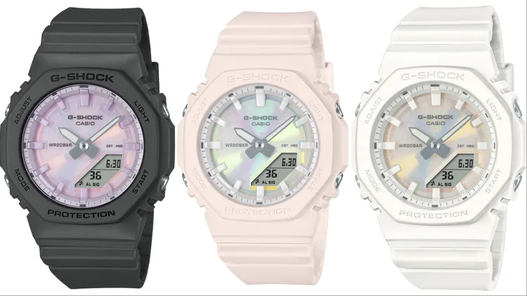 G-SHOCK GMA-P2100PC，各3900元。品牌提供