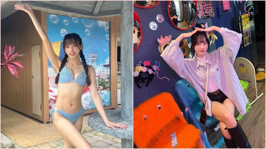阙阙是职篮啦啦队的一员。翻摄自阙阙脸书
