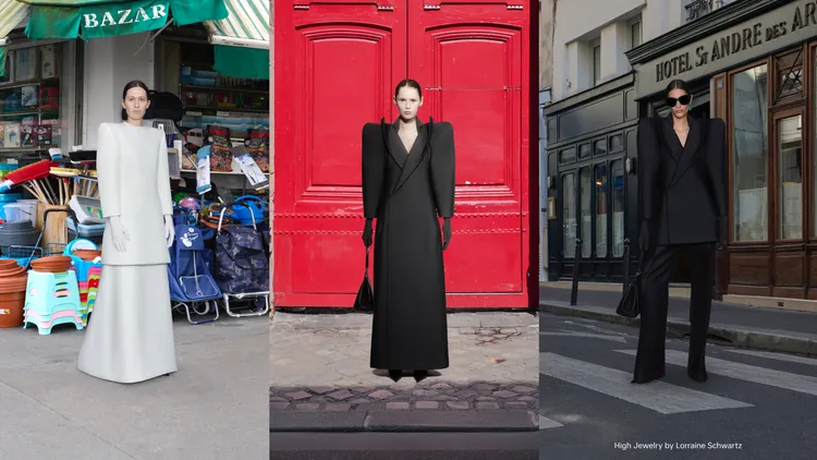 BALENCIAGA第54季高級訂製系列。品牌提供