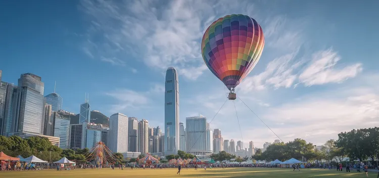 香港將舉辦首屆「香港國際熱氣球節」。KKday提供