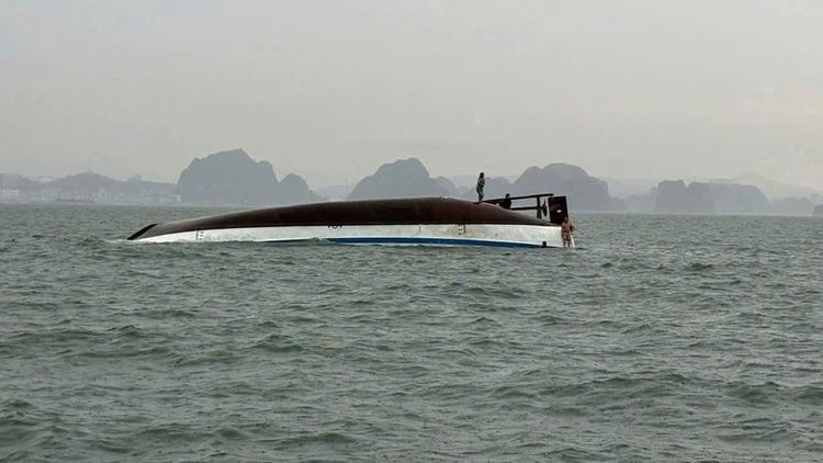 越南下龍灣遊船翻覆　已知34死8失蹤