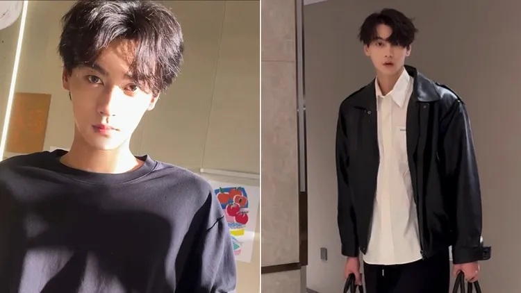 田栩寧私生活被起底，「4女交織」蜘蛛網。翻攝自田栩寧微博