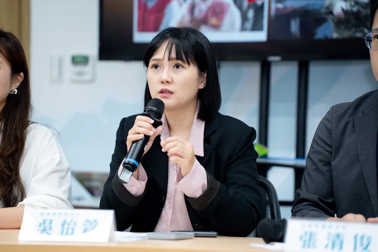 民眾黨發言人吳怡萱。民眾黨提供