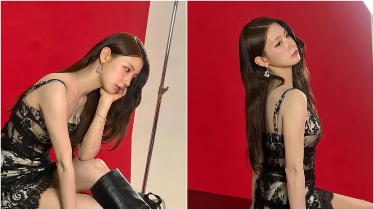 薇娟另以Wulu Garden 18K白金及Akoya珍珠鑲鑽耳環、項鍊點綴出華麗風格。品牌提供