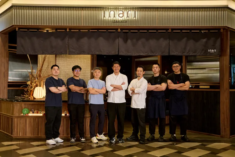 由亞洲名廚林泉（Richie Lin）領軍「MMHG湘樂餐飲集團」旗下的 inari 現代居酒屋，邀來東京高級居酒屋名店「Sakai Shokai 酒井商會」主廚「酒井英彰（Hideaki Sakai）」親臨客座。業者提供