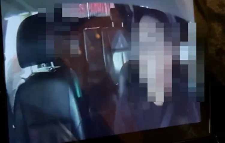 徐男趁機烙跑。翻攝畫面