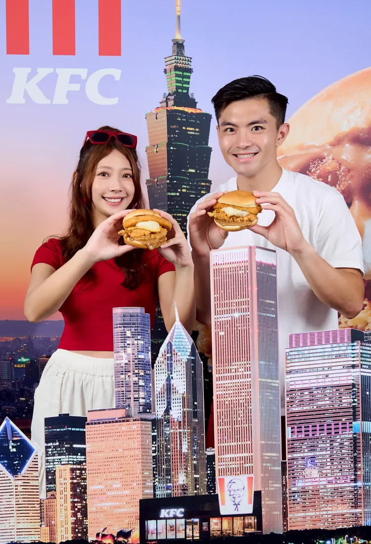 「肉汁薯泥咔啦雞腿堡」在台開賣，單點139元吃得到。肯德基提供