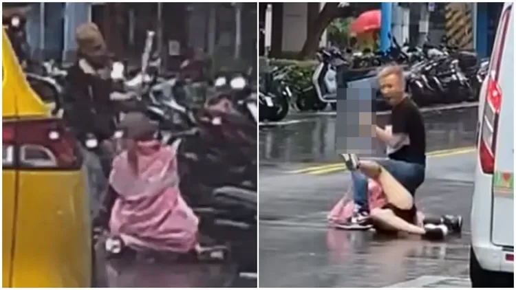 新北土城謝姓男子不滿妻子控告他違反保護令，隔天當街砍殺妻子及小姨子釀2死慘劇。翻攝《@bebeh_09111》Threads