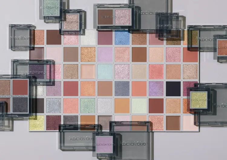 ADDICTION絢癮無邊際眼采系列共有60色選，蕊芯各640元。品牌提供