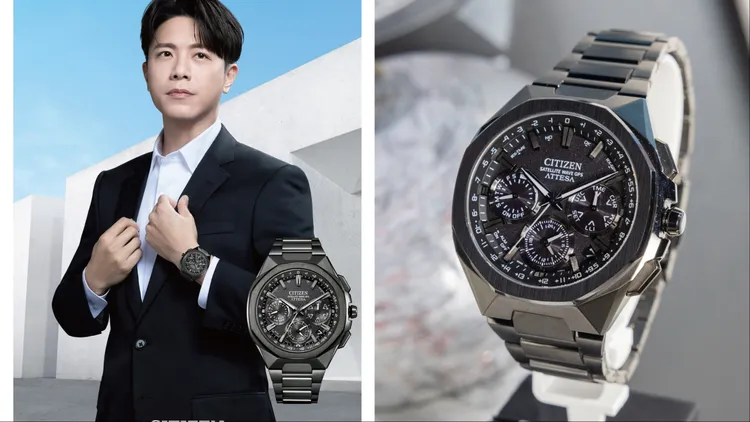 CC4105-69E以深邃黑鈦錶殼結合八角形陶瓷錶圈。品牌提供