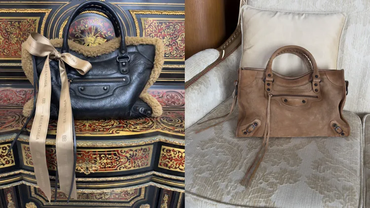 Balenciaga冬季25系列形象廣告。品牌提供