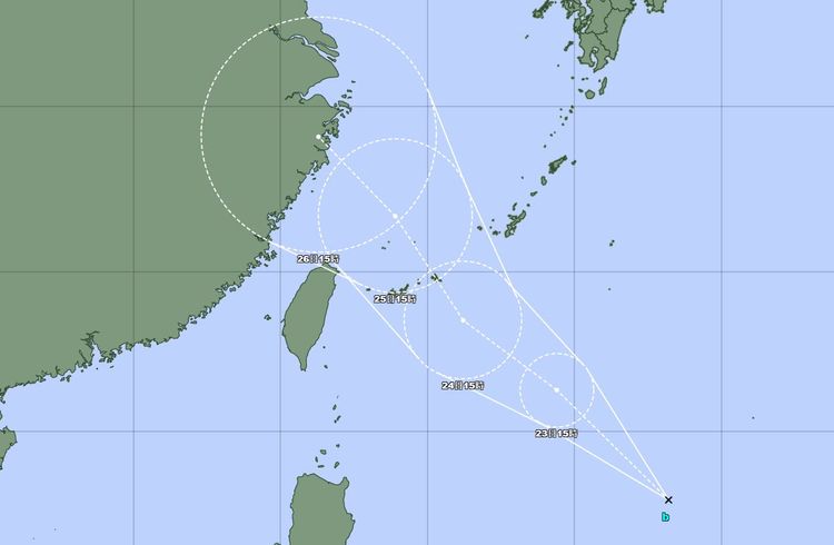 「范斯高」颱風恐24小時內生成！朝台灣至琉球間靠近