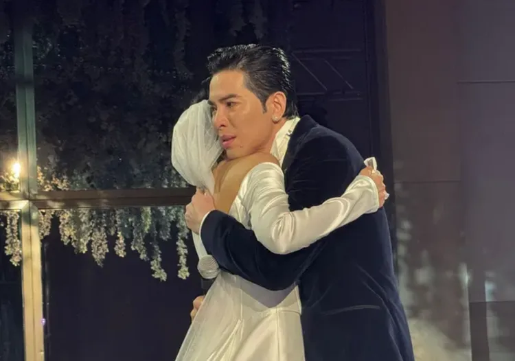 蕭敬騰與經紀人老婆真心相愛感動無數人。資料照片