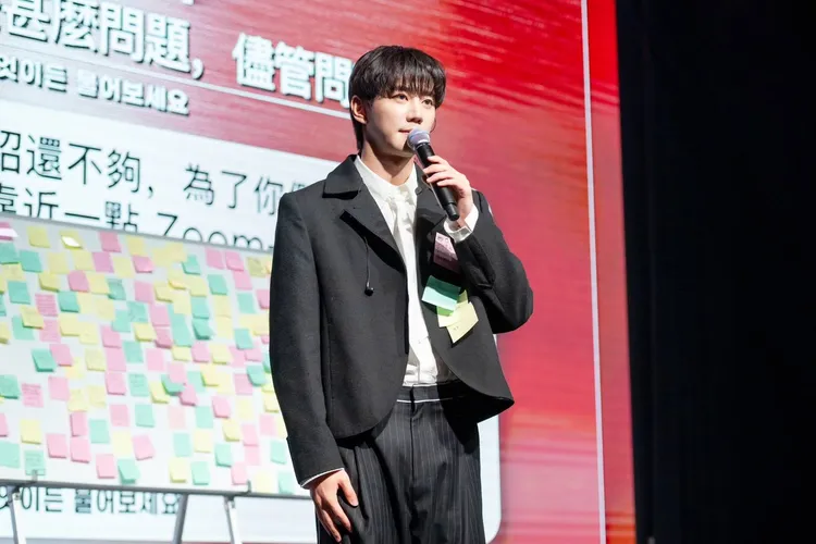 李濬榮誇讚台灣人都很體貼善良。SHOWOFFICE提供