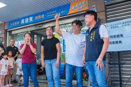 黃建賓罷免案失敗 同意票未達門檻