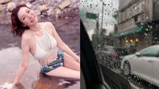 責任呢?美女主播為母校營隊提前回台 冒雨抵達卻傻眼
