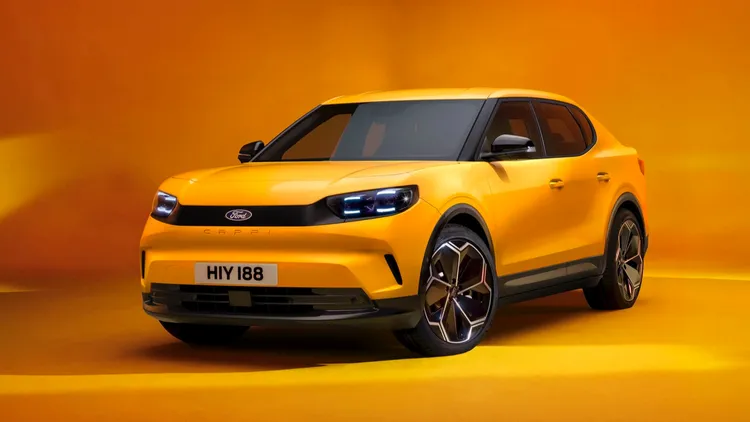 曾經的經典車名，如今以純電身分回歸，Capri EV不只是復刻，更是福特重新定義未來的一步賭注。原廠照片