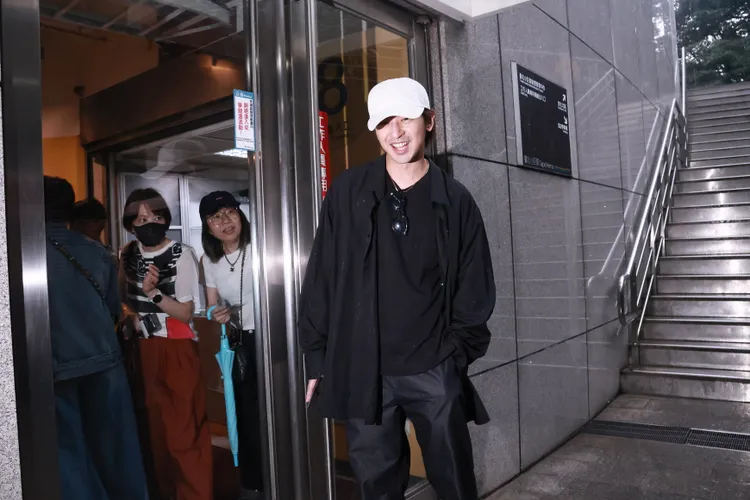 陳柏霖先前傳出動念結婚，今天當粉絲追星。彭欣偉攝