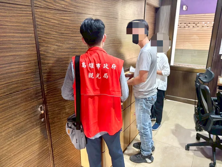 「威尼斯汽車旅館」房價稽查符合規定。觀光局提供