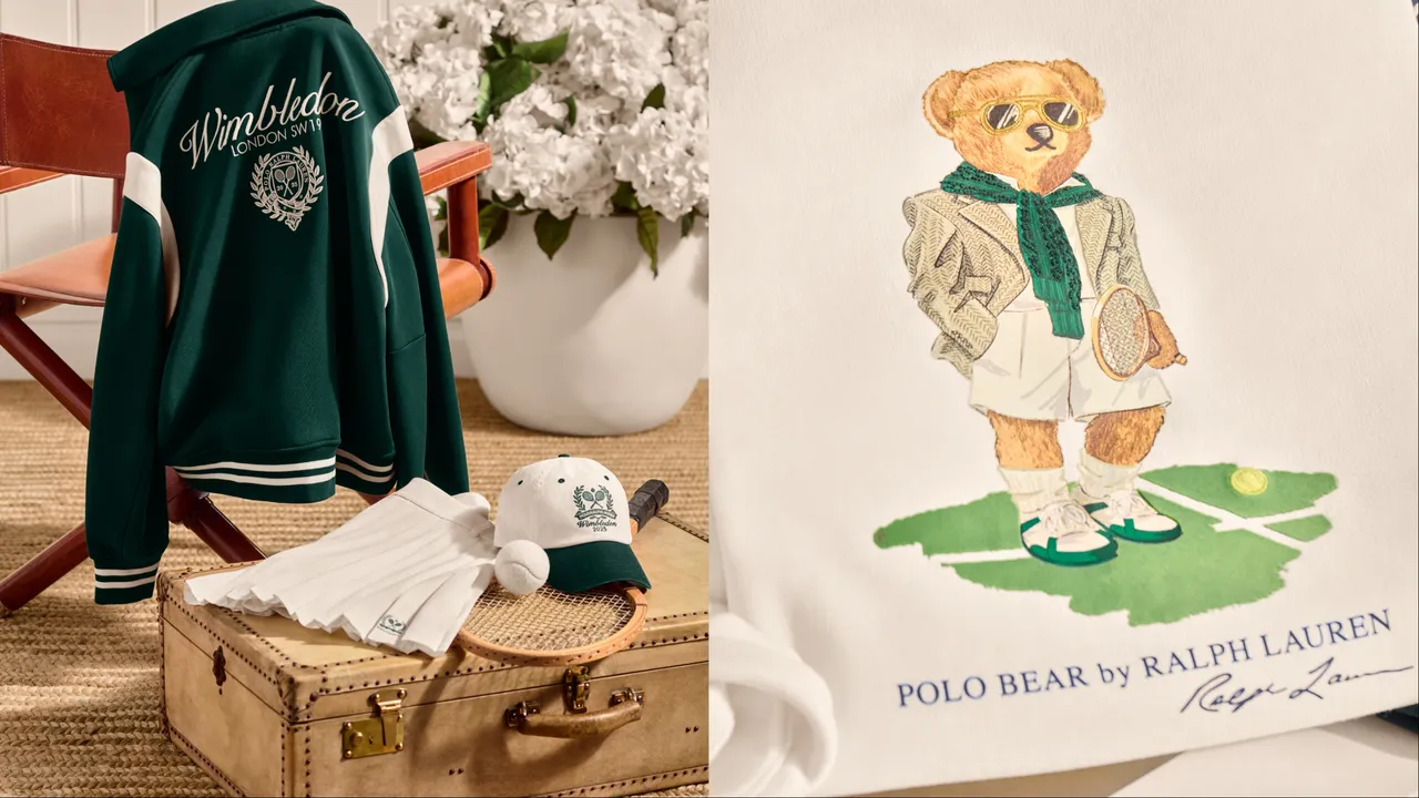 Polo Ralph Lauren溫布頓膠囊系列運用各種印花、刺繡增添活力。品牌提供