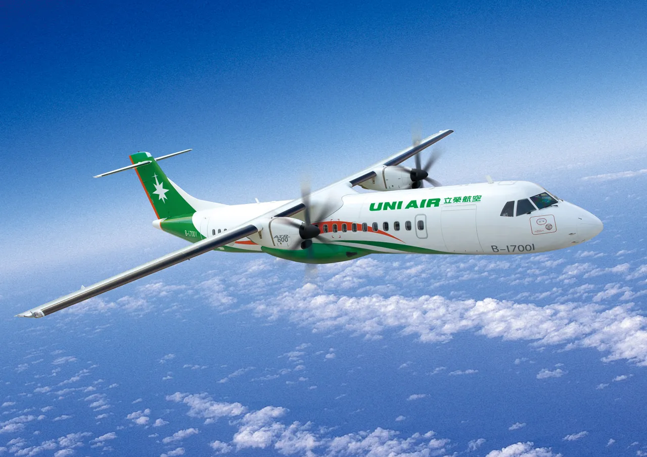 19架ATR72-600新機預計自2027年開始交付,2032年將全數引進完畢。立榮航空提供