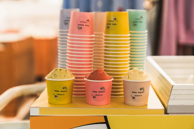 活動期間內推出MIRA MIKATI限定冰淇淋。品牌提供
