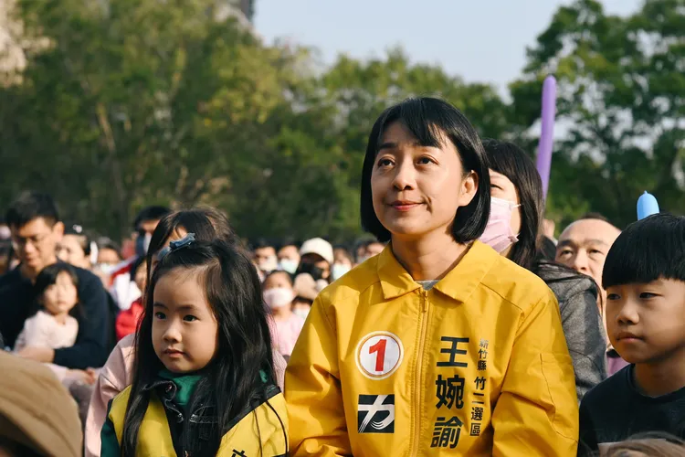 2024年新竹縣第2選區立委選戰中，王婉諭獲63,566票，得票率約37.19%，敗給國民黨立委林思銘。翻攝王婉諭臉書