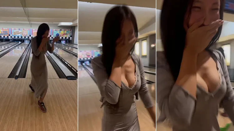 ゆってぃ影片最吸睛在最後2秒鐘。翻攝自ゆってぃX