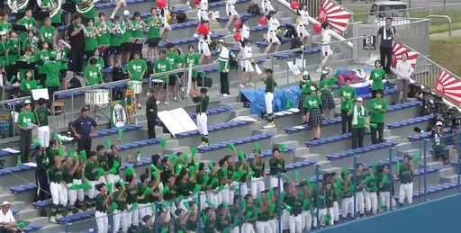 「台灣尚勇」再闖日本!甲子園資格賽學生熱唱超嗨