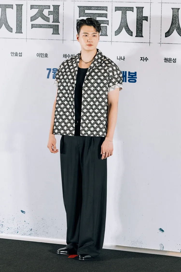 申承浩拍過不少CG戲，很快就適應。采昌提供