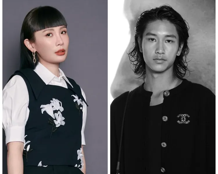 魏如萱（左）認與小21歲Ian戀愛ing 。翻攝IG