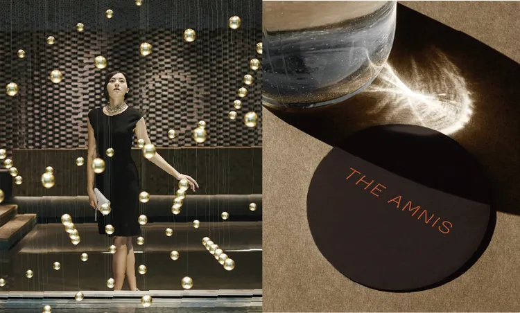 THE AMNIS然一酒店以水為精神核心，將其流動、包容、療癒的特質注入空間設計與服務哲學之中，構築出靜謐旅宿場域。業者提供