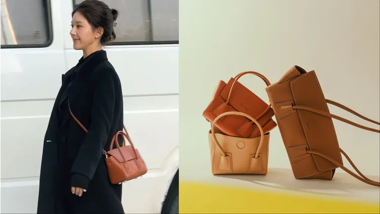 趙露思在新劇《戀人》中搭配的UNNI手挽袋。翻攝小紅書、品牌提供