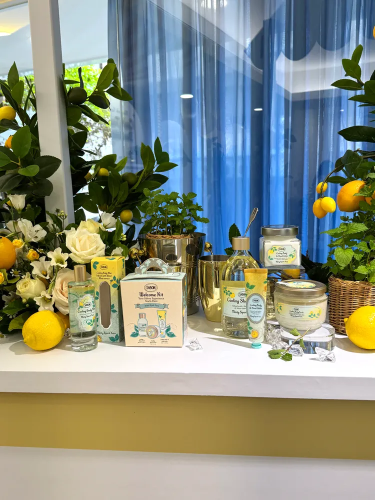 SABON沁柚莫西多限量系列。張家玲攝