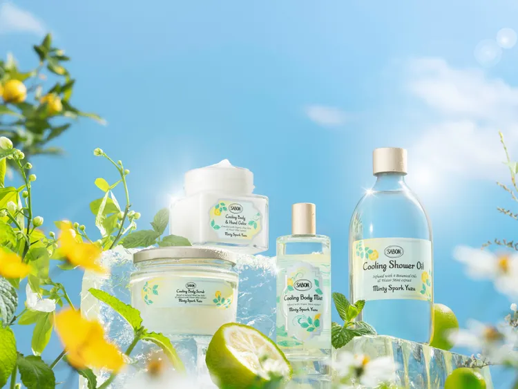 SABON沁柚莫西多限量系列，為夏日肌膚帶來清涼呵護。品牌提供