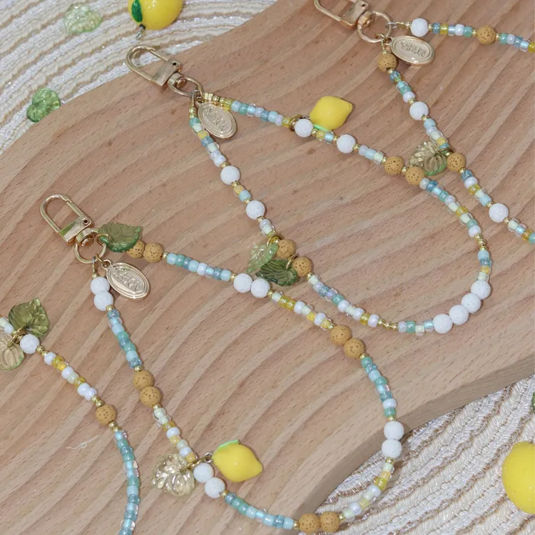 香氛手機掛繩手作體驗活動。品牌提供