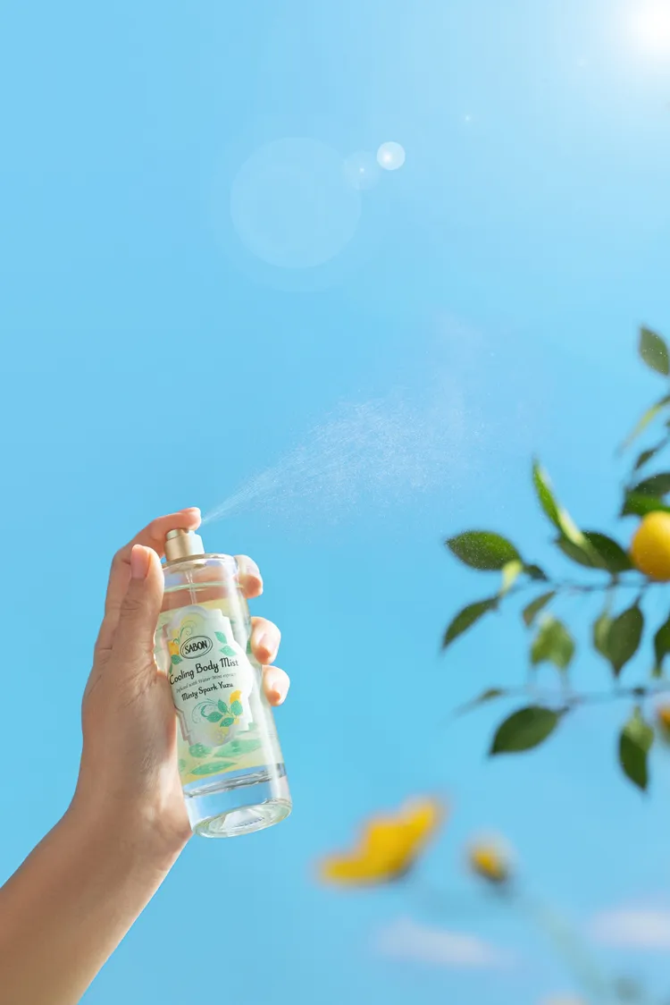 SABON沁柚莫西多身體香氛噴霧，100ml／1480元。品牌提供