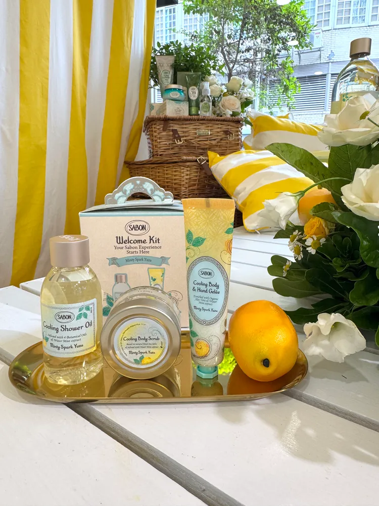 SABON沁柚莫西多明星三部曲推薦組，1280元。張家玲攝