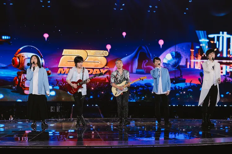 五月天《回到那一天》巡演進入倒數。相信音樂提供