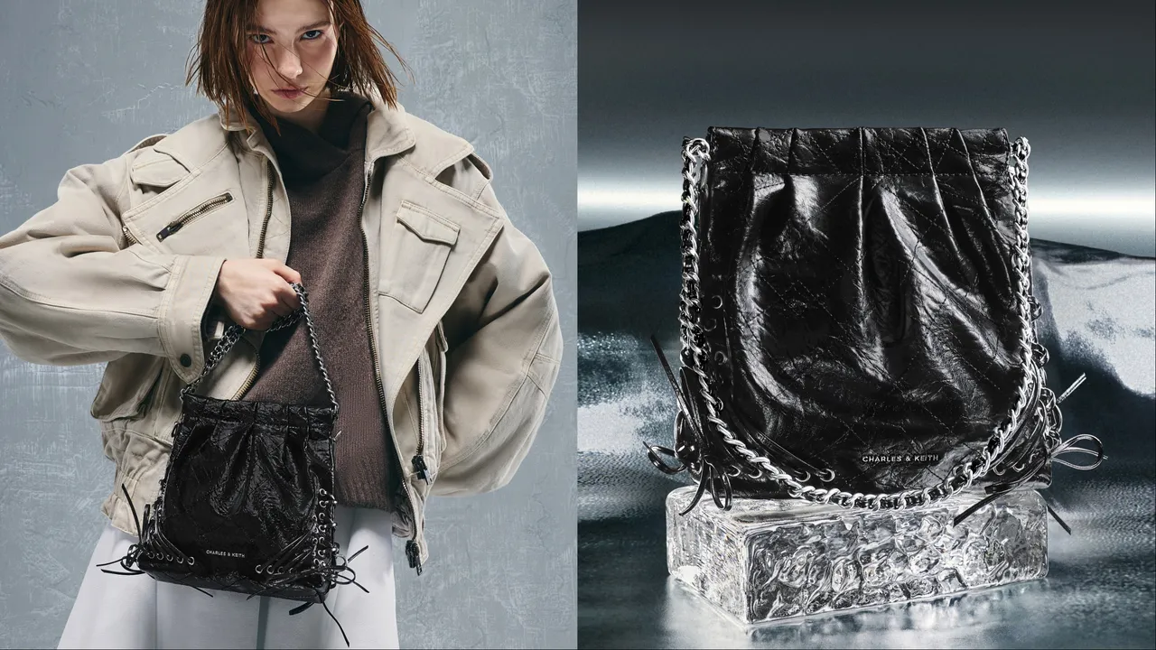 CHARLES & KEITH Duo孔眼后背包,2790元。品牌提供
